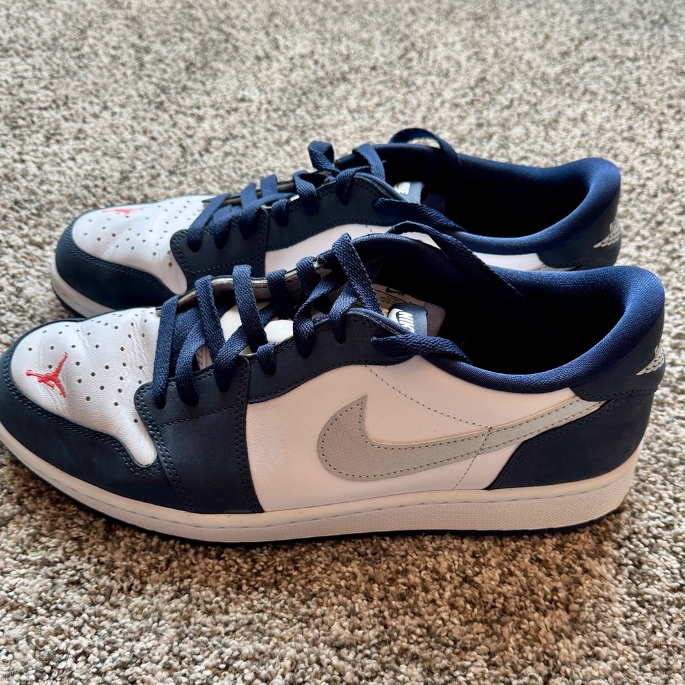 Air Jordan 1 Low Sneakers SB Midnight Navy - Eric Koston - Factory Defect